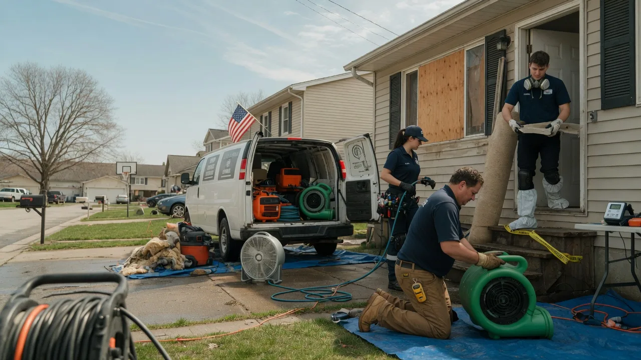 Water Damage Restoration in Perrysburg, OH near me